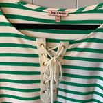 Juicy Couture  Green & Cream Stripe Dress Medium Photo 1