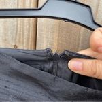 Lillie Ruben Black Silk with Gold embroidered Flowers Mini Pencil Skirt Size undefined Photo 4