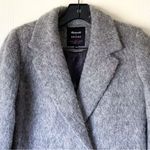 Sézane  x Madewell Octave Blazer Coat Gray Wool Blend XXS EUC Photo 3