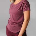 Balance Athletica NEW  Vitality Mauve Versa Full Tee Photo 0