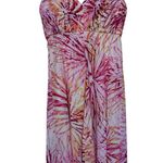 Adrianna Papell  Pink Floral Dress – Size 6 Photo 6