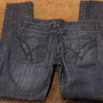 William Rast  Rhinestone Pockets Blue Skinny Jeans Photo 6