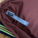 Aerie Brown High Neck Racerback Bikini Top Size Medium Photo 5