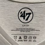 47 Brand Miami Dolphins Short Sleeve Tee White and Teal Women’s Size Small NWT Photo 6