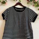 SheIn Women’s -  Simple Black and White Stripe Dress Size M Photo 1