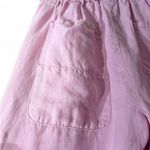 Joie  Linen Blend Pink Utility Pants with Rope Belt, Size 2 Photo 6