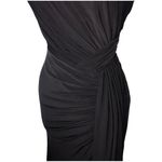 Vince Camuto Black One-Shoulder Pleated Waist Gown 6 NWOT Photo 9