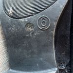 None Knee High Black Velvet Boots Photo 4