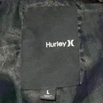 Hurley  Double-Breasted Peacoat L 22” p2p Black Marl EUC Photo 3