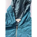 Diesel Vintage  Women’s Sz S Zip Teal Blue Jacket Racer Activewear Made in Italy Photo 8