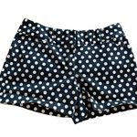 Ann Taylor  Navy Blue White Polka Dots Signature Shorts Size 6 GUC #6544 Photo 0