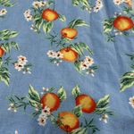 Torrid  Blue Citrus Puff Sleeve Dress Slit Maxi Size 2X Photo 6