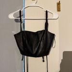 Garage Leather Crop Top Photo 1