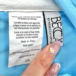 BECCA by Rebecca virtue Blue One Shoulder Braided 2-Piece Bikini Set L/S Y2K Photo 1