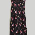 Madewell Wide V-Neck Midi Floral Dress Size 0 Photo 5