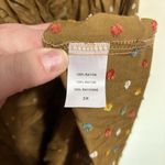 Rachel Pally Gail Printed V-Neck Long Sleeve Drop-Waist Maxi Dress 3X Mojave Photo 8