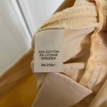 J. Jill Womens Pants Sz 8 Crop Capri Stretch Light Yellow Tan Cream Beige Photo 5