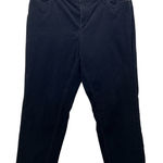 Lands' End Corduroy Pants Black 18W Photo 0