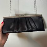 Gunne Sax vintage women's black evening bag clutch purse clasp cocktail party Photo 2