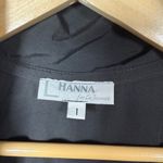 Hanna For La Journee Women’s Parachute Nylon Jacket Black Size S Photo 1