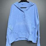 Free People NWOT  Movement Solid Honey Dove Pullover Blue S Photo 1