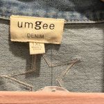 Umgee   Denim Jacket with Star Details Photo 2