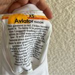 Aviator Nation Women’s White Soft Gold Lightning Bolt T Shirt Size XS Photo 1