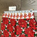 Skort Obsession 16” High Rise Poinsettia Holiday Tennis Golf Skirt Skort Small Red Photo 6
