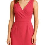 Gap  Stretch Reddish Pink Sleeveless Dress – Size 12 Photo 0