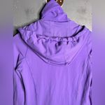 Lululemon Stride Jacket Women's Size 6 Two Tone Purple Long Sleeve Thumb Holes Photo 3