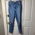Rolla’s‎ East Coast ankle high rise skinny distressed busted knees jeans size 27 Blue Photo 1