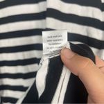 New La Ligne Black and white striped sweater short sleeve shirt cotton size XL Photo 5