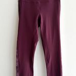 Lululemon Align Super High Rise Velvet Stripe Leggings, Garnet Red, Women's 4 Photo 3