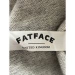 FatFace Cable Knit Sweater Dress Gray Wool Blend Cozy Lodge Size 6 Photo 4