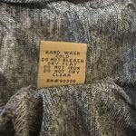 Peck & Peck  Weekend Metallic Knit Top Silver Gray Size L Photo 2