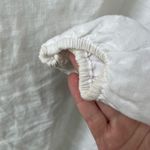 For Cynthia Linen Coral Bead Tunic Top White L Photo 5