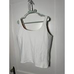 Old Navy Active White Powersoft Go Dry Light Support Padded Athletic Tank Top 2X Photo 1