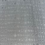 Chico's  EVIE Embellished Cotton White Everlasting Eyelet Jacket Chico SZ 2 US L Photo 7