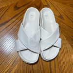 ZARA  Women's Chunky Sandals, Leather Espadrilles Sz 39 Photo 5