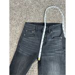 American Eagle super stretch super hi-rise crop flare black denim jeans size 0 Photo 13