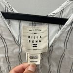 Billabong Striped White Blouse Photo 3