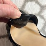 Karl Lagerfeld  Black Patent Leather Sandals Photo 10