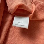 Eileen Fisher  Peach Linen Racerback Tank Top Size Petite Small NWOT Photo 5
