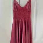 Mauve Pink Lace Skater Skirt Lingerie Nighty Slip Whimsygoth Fairy Size XS Photo 0