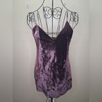 Alexander Wang NWOT  Velvet Cami Top - Deep Purple Photo 1