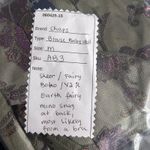 CHAPS Vintage 90s Top Size M‎ Earth Fairy Bohemian Y2K Sheer Paisley Lightweight Photo 11