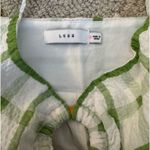 Lush Clothing Lush Green Plaid Dress Clothing Lime O-Ring Photo 3