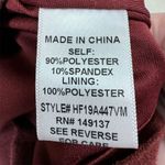 HYFVE Women's A-Line Purple Suede Button-Front Mini Skirt Size S Photo 5