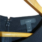 J.Crew ‎ Classic Black Dress Size 4 Style 04085 Photo 3