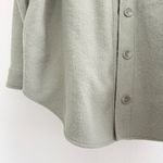 Hilary Radley Green Oversized Utility Shacket Top Winter Casual Outdoors Size XL Photo 3